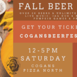 Cogans Fall Beer Fest tickets are for sale