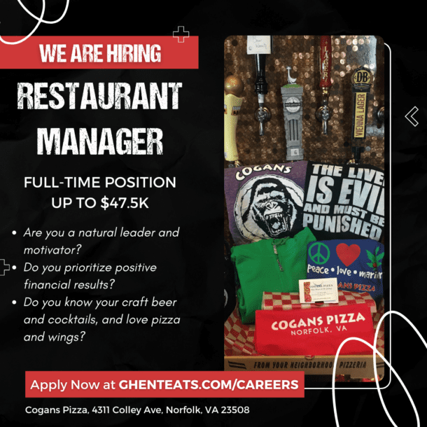 We are hiring a Restaurant Manager