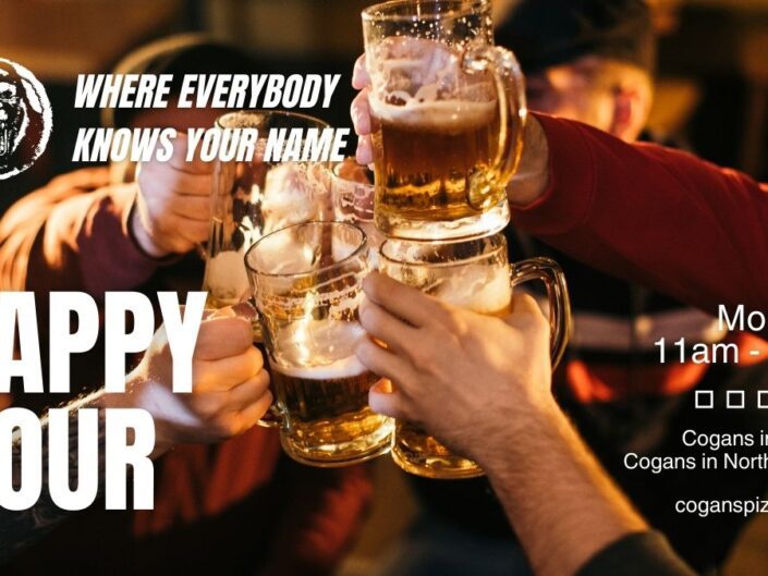 Cheers to Cheap Sips at Cogans Happy Hour