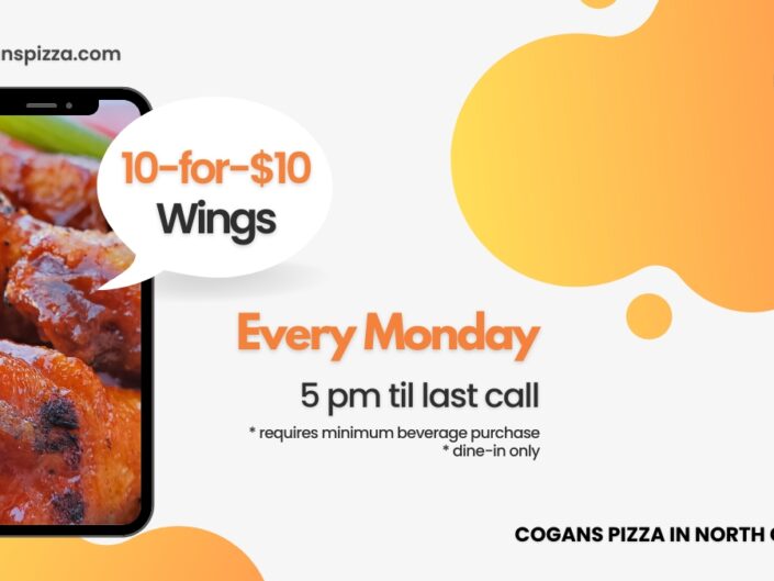 Crush 10-for-$10 Wings at North