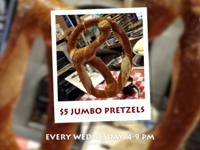 Pretzel Fans, Wednesday Is Your Day