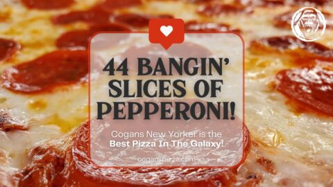44 Slices of Pepperoni Riding Shotgun on Our New Yorker Pizza